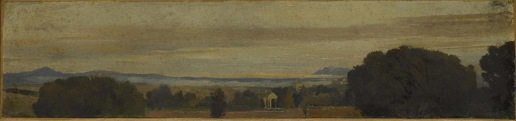 Paesaggio italiano presso il mare - Musée des beaux, arts de la ville de Paris